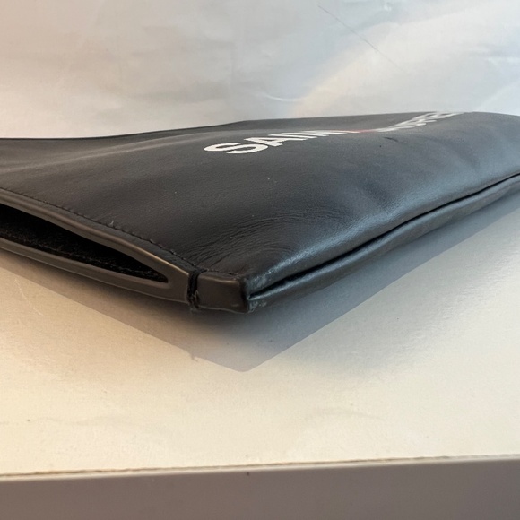 Saint Laurent - Vintage Rive Gauche Logo - Pouch - Smooth Leather - Gift Set/Box - Picture 8 of 16